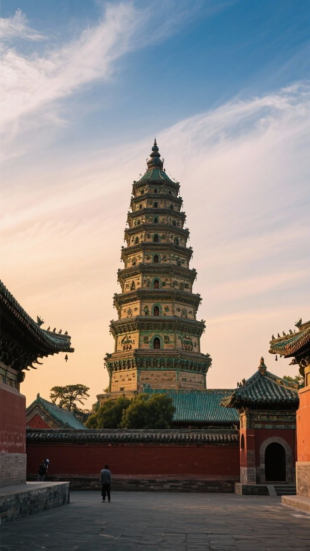 在堯帝故里溯源在黃河怒吼中震撼在古寺塔影裡沉思五千年從未走遠