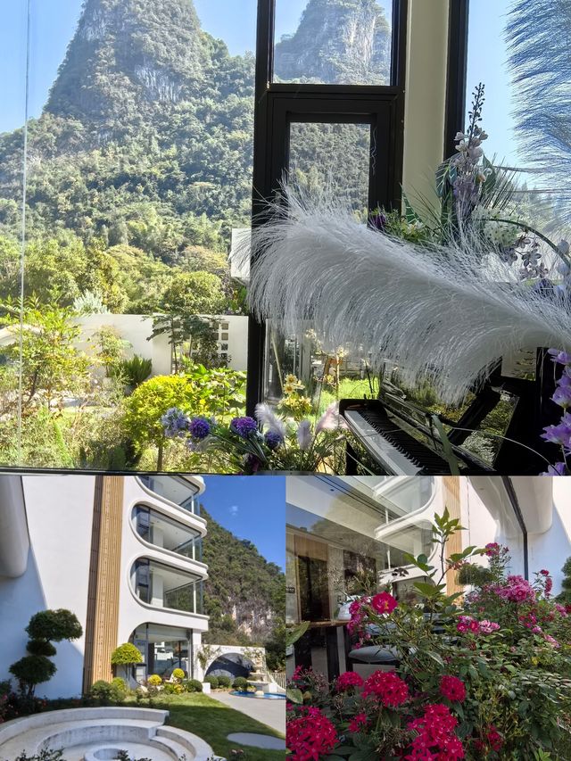 在陽朔住進「會呼吸的山景房」，醒來被綠意砸個滿懷