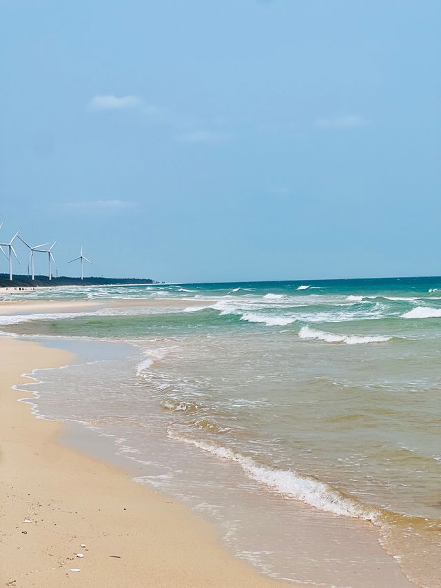 海南文昌木蘭灣絕美風車海岸隨手拍都是大片！