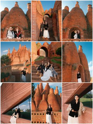 Winter Sisters' Party! Dongfeng Yun Group Photo Guide for 4 People