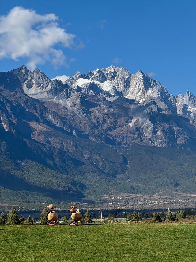 實拍live圖│玉龍雪山絕美瞬間!白沙古鎮視角絕了 實拍live圖│玉龍雪山絕美瞬間!白沙古鎮視角絕了