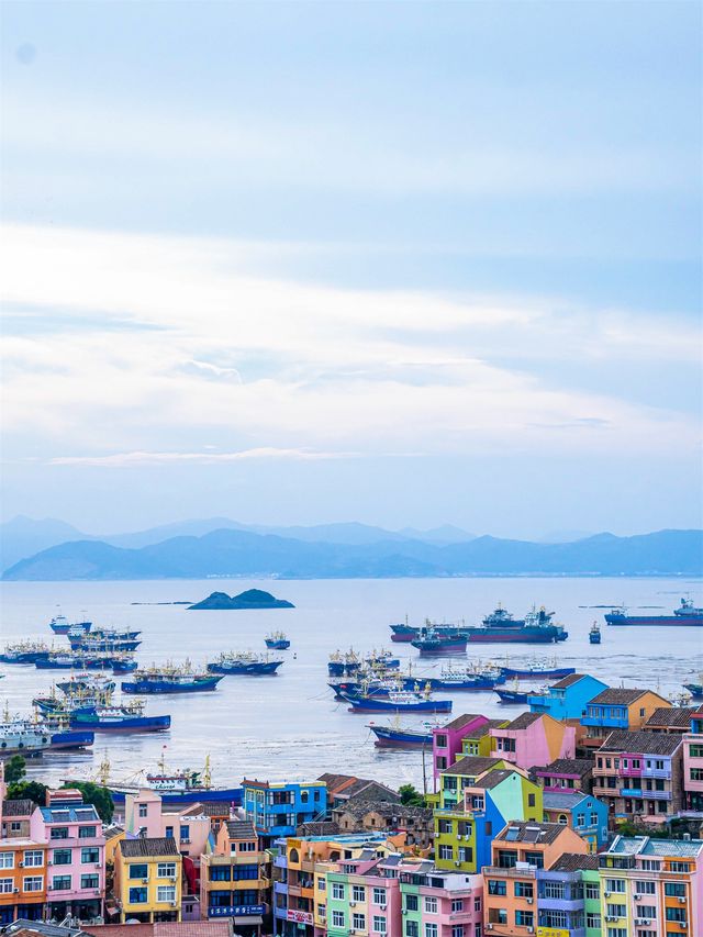 淡季才是絕絕子台州石塘的治癒系日出日落