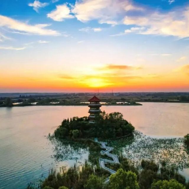 穿越時空的夢幻之旅——探尋阜陽潁州西湖的壯麗與變遷