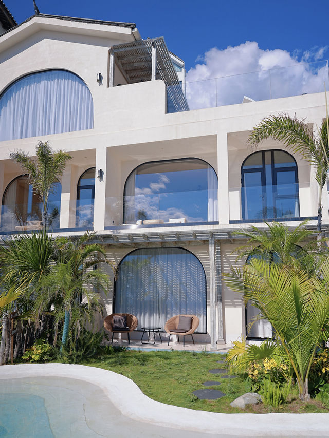 為了這個大露台，住到了這間270度海景房！