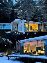 九寨這波真的絕絕子躺進森林雪景小屋