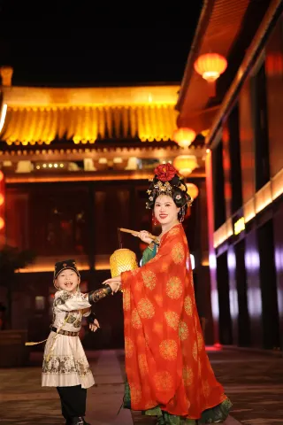 Xi'an Family Trip|Took a Set of Tang Dynasty Style Photos with the Kids