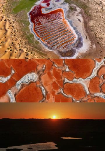 ทะเลทรายเทงเกอร์ทอดยาวสุดลูกหูลูกตา เนินทรายที่พลิ้วไหวคล้ายคลื่นสีทองแผ่ขยายไปทั่วผืนดินและผสานเข้ากับเส้นขอบฟ้า