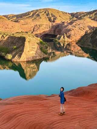 산시|파도 계곡의 수상 단샤에서 지구의 심장을 촬영했어요