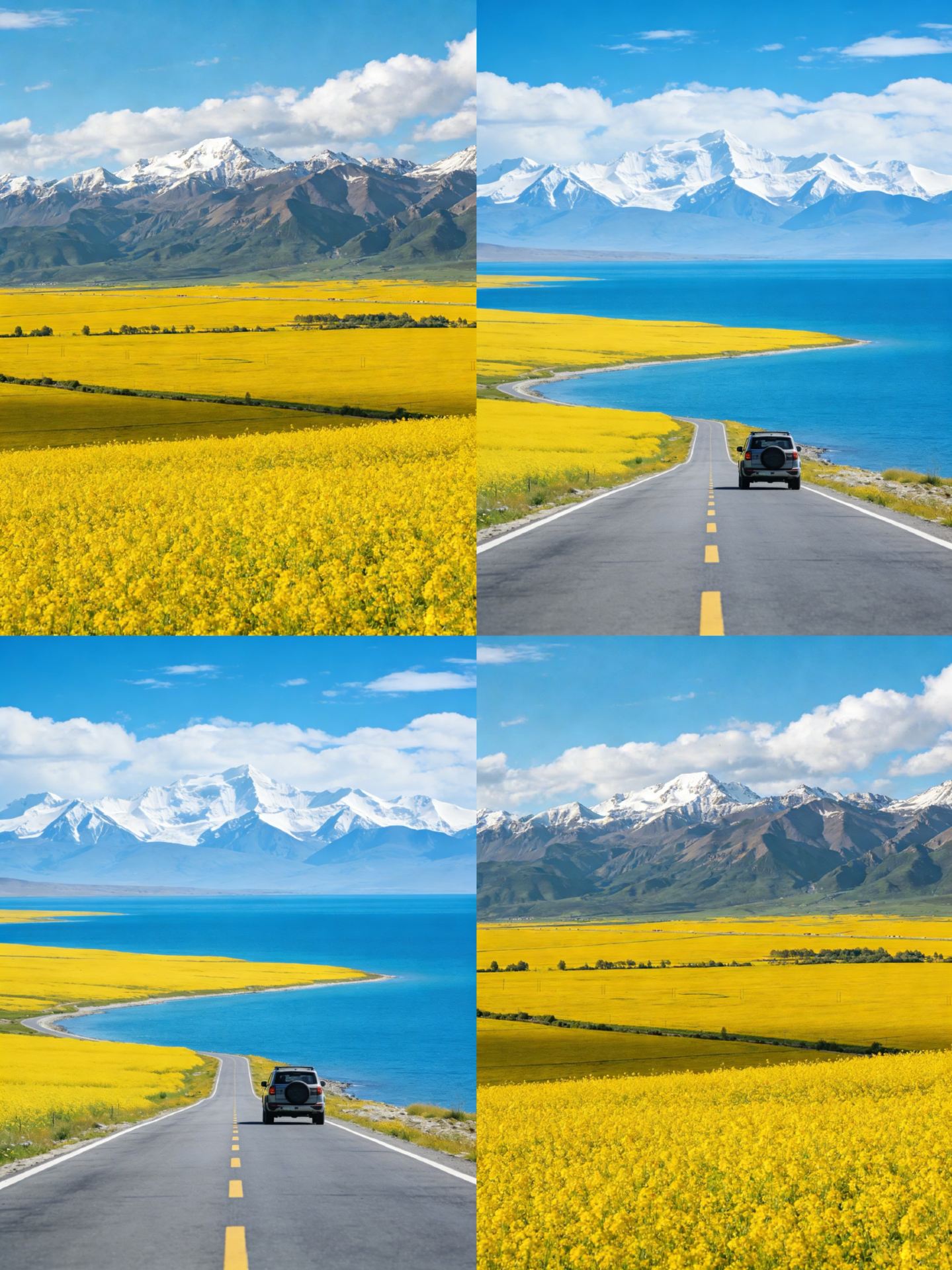 Who knows! Qinghai Lake at 20℃ is the place to be in summer