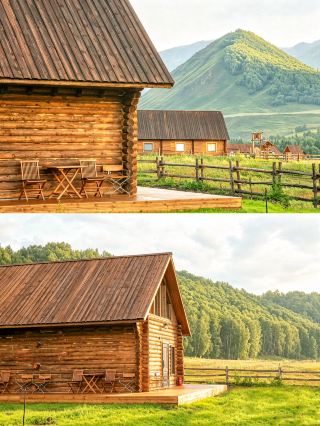 Hemu family travel stay | live in a terrace retreat among the birch forest