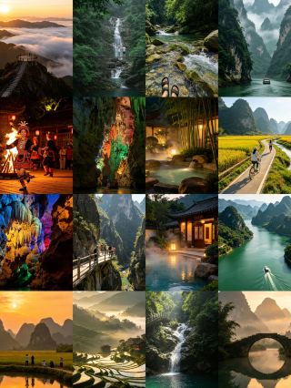 Qingyuan 2-Day 1-Night Nanny-Level Guide | Peak Forest Sea of Clouds + Rafting & Hot Springs, the Backyard of the Pearl River Delta