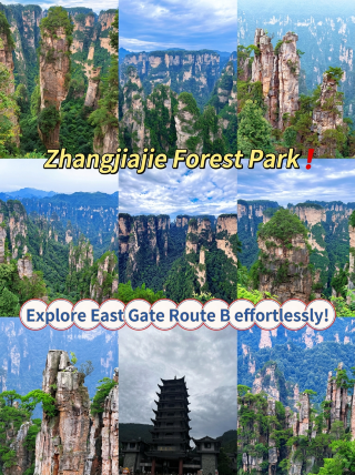 A stress-free guide to Zhangjiajie National Forest Park via East Gate Route B