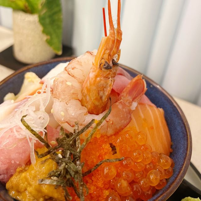 幸福滿滿嘅感覺💖海鮮丼