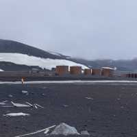 Deception Island near Antarctic Peninsula