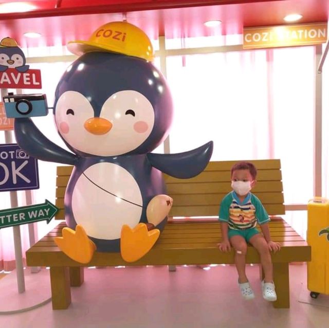 企鵝主題房屯門悅品酒店 企鵝主題房屯門悅品酒店