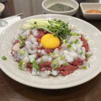 【韓国ソウル・広蔵市場】ミシュランガイドに6年連続掲載「プチョンユッケ本店」