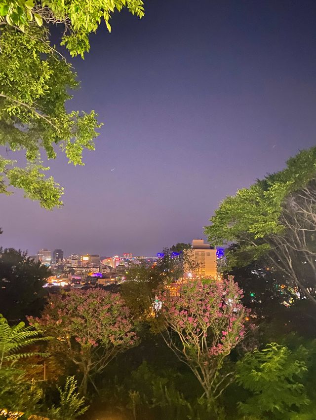 전주에서 산책하면서 야경보기 좋은 오목대🤍