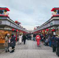 Sensoji Temple วัดโคมแดง จุดเช็กอินยอดฮิตในโตเกียว