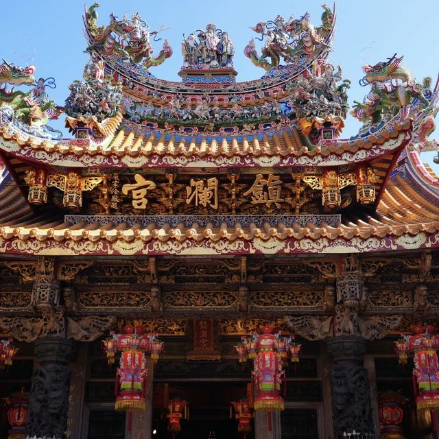 神聖的寺廟之旅！大甲鎮瀾宮🏯🎎🙏