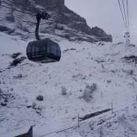 瑞士旅遊，到少女峰行山