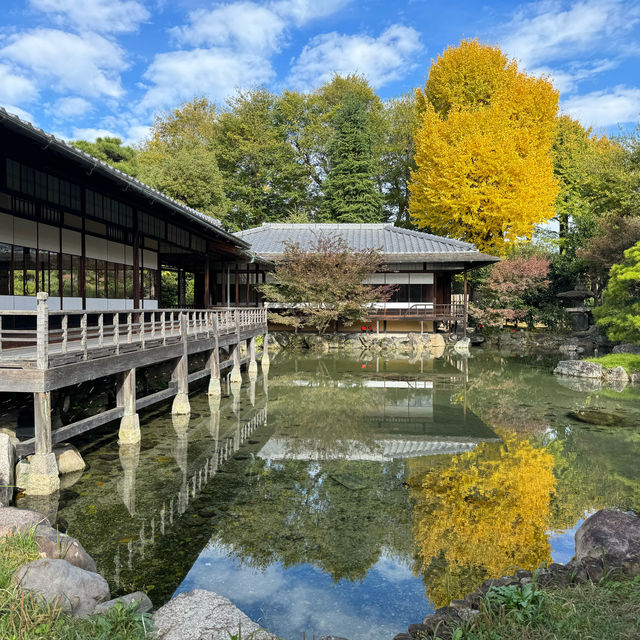 【京都】穴場の紅葉スポット！渉成園
