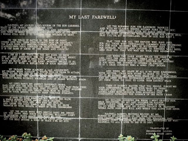 "MY LAST FAREWELL" 🇵🇭JOSE RIZAL 🇵🇭