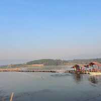 อ่างน้ำตง วิวรีสอร์ท เมืองเฟือง ประเทศลาว : ອ່າງນໍ