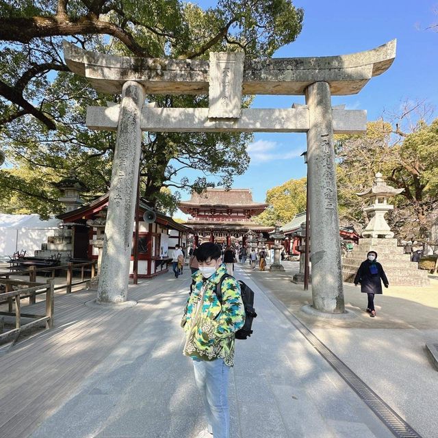 ศาลเจ้า Tenmangu ที่ Dazaifu 🙏