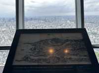 東京・押上。『東京スカイツリー (TOKYO SKYTREE)』の展望台を観光。