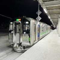 【北海道】実は今だけの景色、倶知安駅