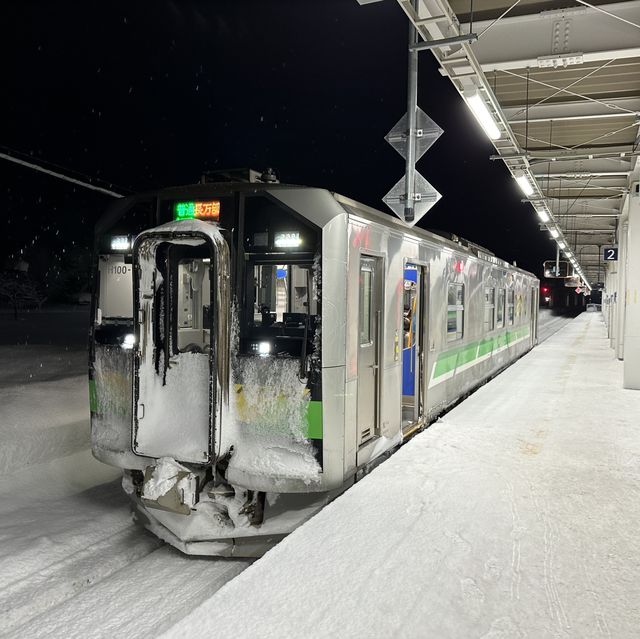 【北海道】実は今だけの景色、倶知安駅