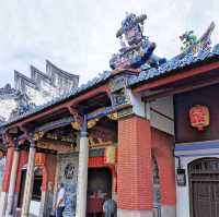 Historical temple on Lebuh King, George Town.