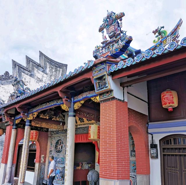 Historical temple on Lebuh King, George Town.
