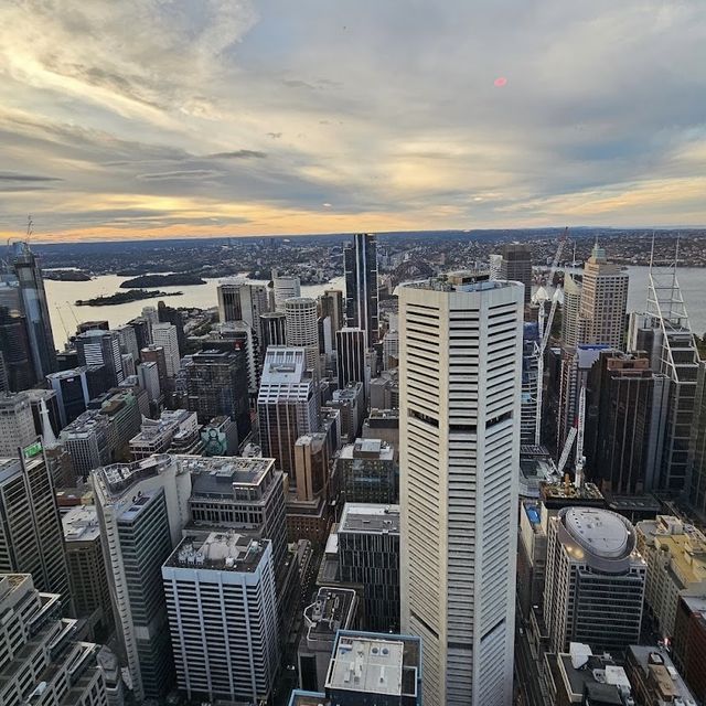 Bird eye view of Sydney 