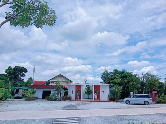 บ้านกังหัน คาเฟ่น่ารักใกล้อุทยานพระพิฆเนศ