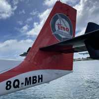 Seaplane in Maldives