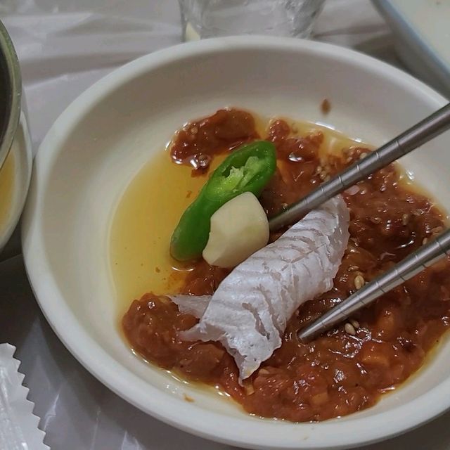 부산 자연산회 맛집 금곡횟집