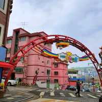Songwol-dong fairy tale village หมู่บ้านสีรุ้ง