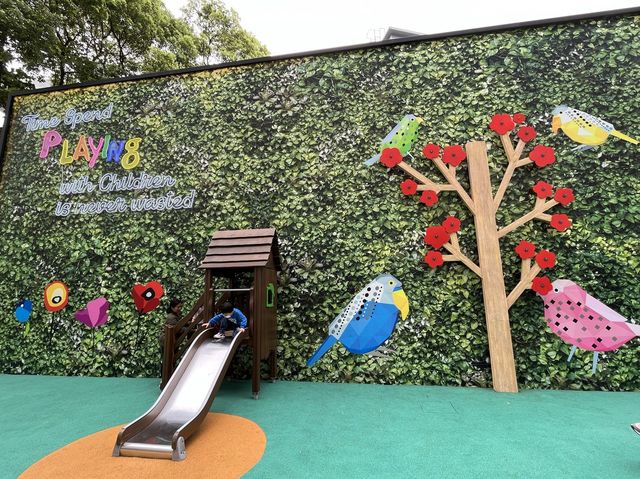 花墟與雀仔街主題嘅兒童遊樂場 @ Moko動樂園