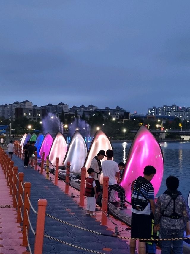 멋진 야경의 문보트 투어