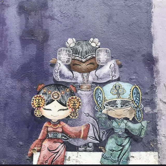 彩繪街頭！探索檳城壁畫藝術街🎨🌆🌈