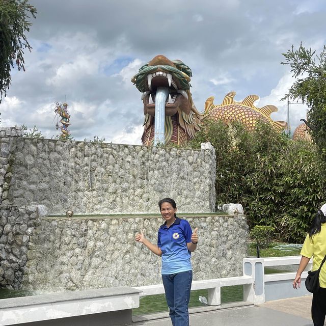 🐉🐲มังกรสวรรค์ 🙏🙏ศาลเจ้าพ่อหลักเมือง สุพรรณบุรี