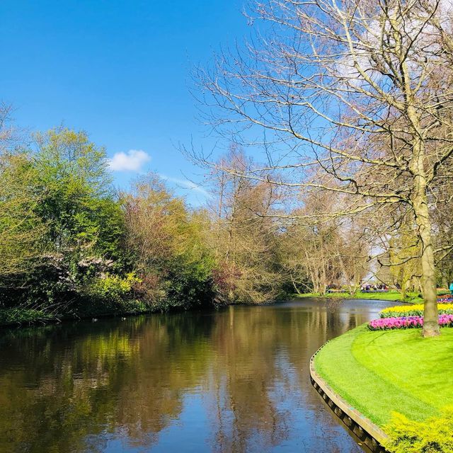 荷蘭🇳🇱利瑟· 藝術雕像美侖美奐⛲️Keukenhof庫肯霍夫花園