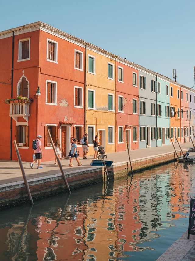 【イタリア】ベネチアから日帰りで行けるカラフルな島が可愛すぎた！