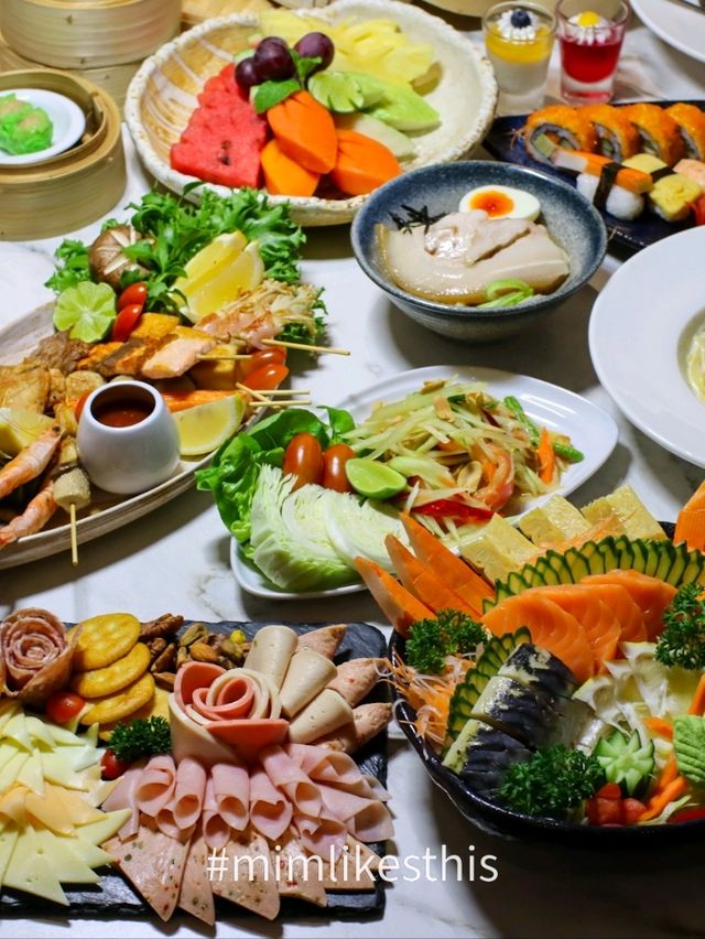 บุฟเฟ่ต์มื้อค่ำในพัทยา