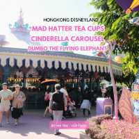 🇭🇰เครื่องเล่นหมุนโซน Fantasyland, Disneyland