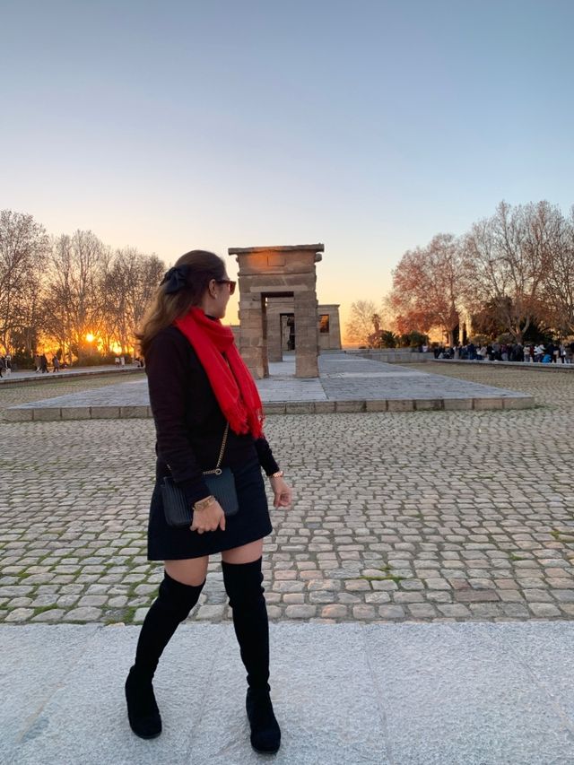 🇪🇸Egyptian Temple of Debod in Madrid😘