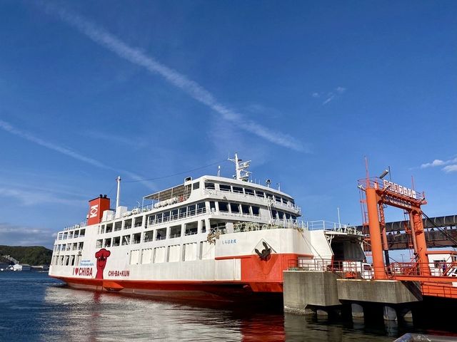 Tokyowan Ferry in Yokosuka