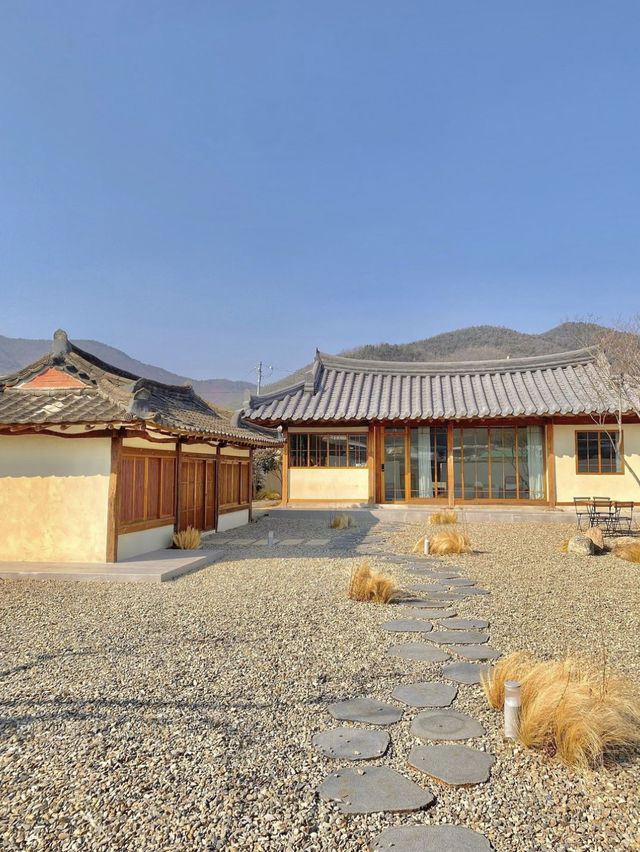 동화속 같은 경주 독채 노천탕 숙소