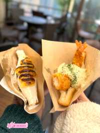 【福岡カフェ】大名名物になる?!出来たて熱々揚げサンド🥪